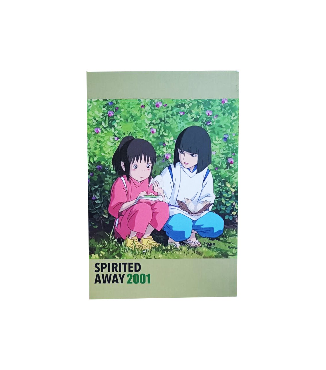 دفتر طراحی کاغذ کرافت همیشه طرح انیمه SPIRITED AWAY 2001 سایز A5