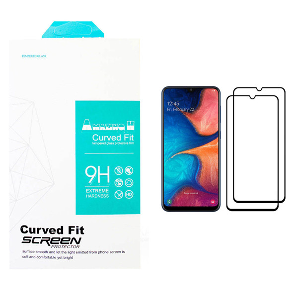 محافظ صفحه نمایش مدل AMAZING مناسب برای گوشی موبایل سامسونگ Galaxy A20 بسته دو عددی | کالا برتری