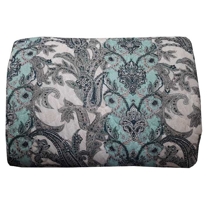 لحاف کرسی سندس مدل افسون طرح سنتی کد 10 سایز 350x350 سانتی متر