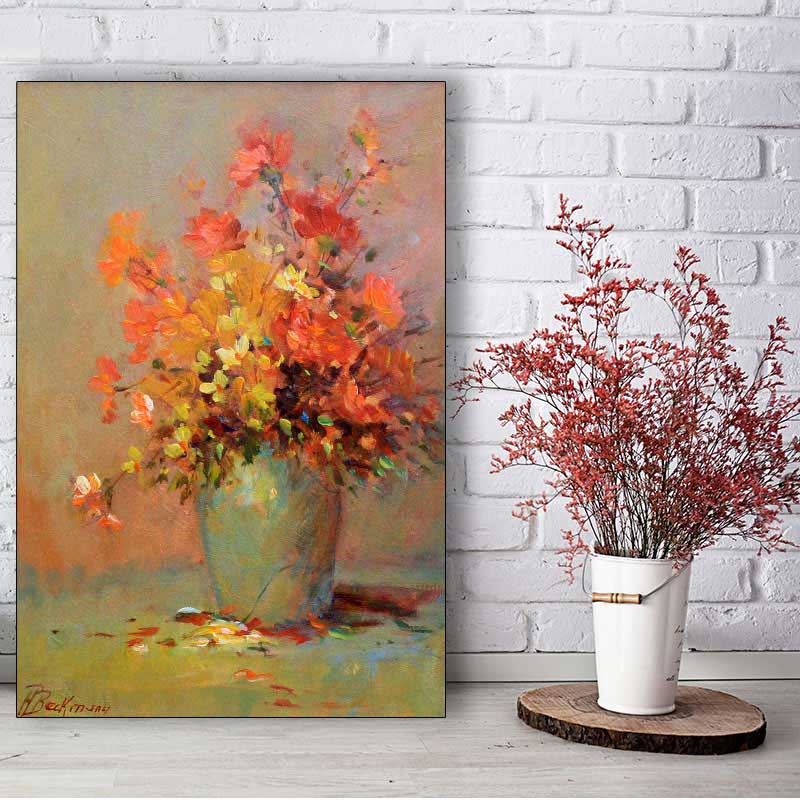 تابلو شاسی گالری استاربوی طرح گل کد 199