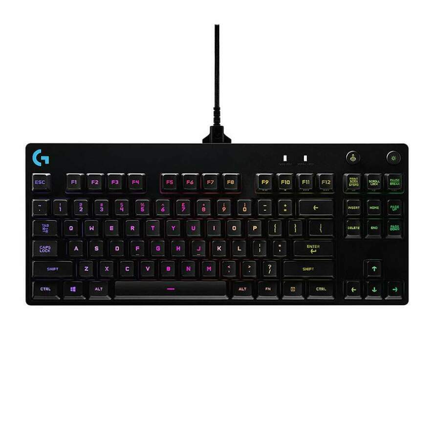 کیبورد گیمینگ مکانیکال لاجیتک G-Pro X GX BLUE CLICKY SWITCHES