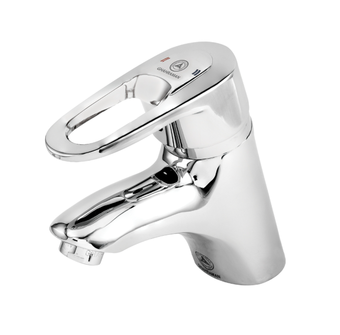 شیر روشویی قهرمان مدل اردلان - کروم