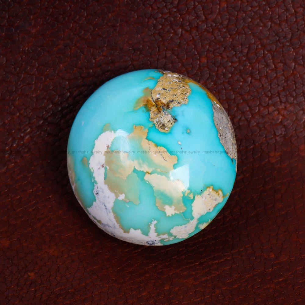 نگین فیروزه شجری کد 13936 - جواهری مشاهیر