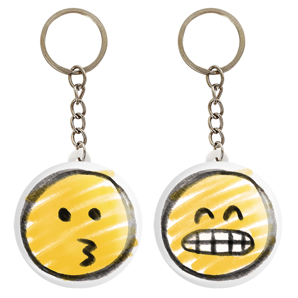 جاکلیدی خندالو مدل ایموجی کد 30503045 مجموعه 2 عددی