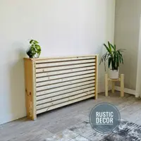 کنسول کاور شوفاژ چوبی روستیک دکور مدل Z201 (پس کرایه)