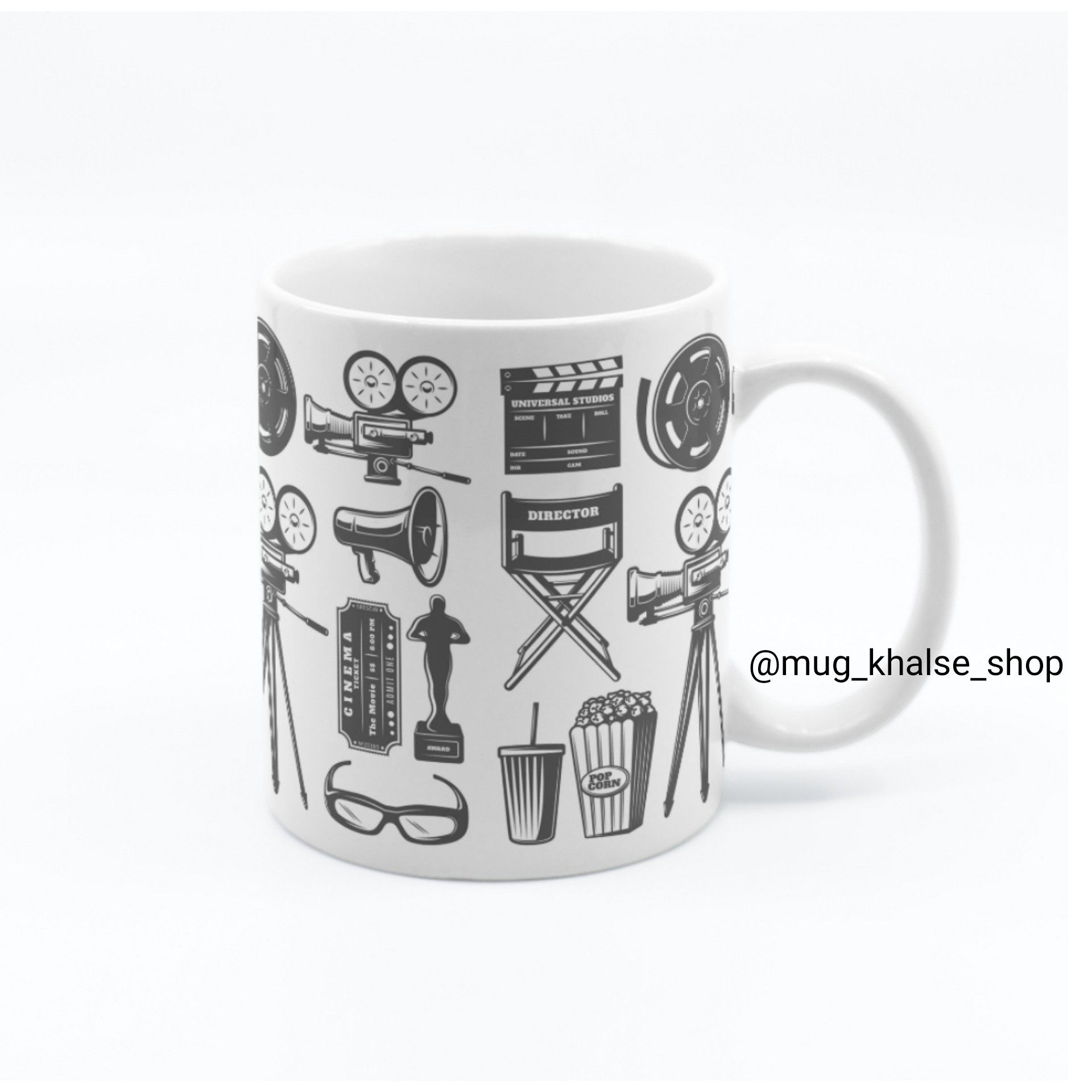 ماگ سینمایی (سفید)