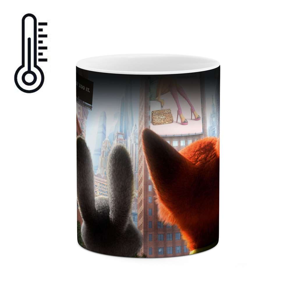 ماگ حرارتی طرح انیمیشن Zootopia مدل mgph16000