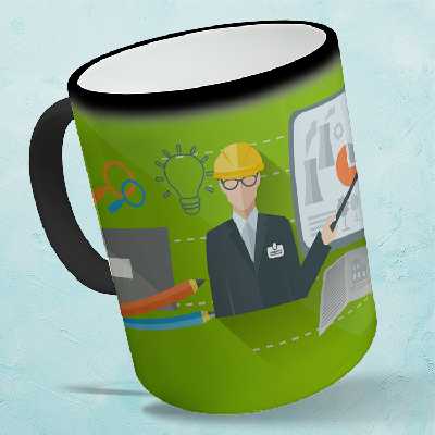 ماگ حرارتی مدل مهندس کد 61