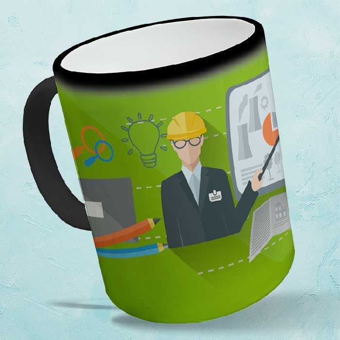 ماگ حرارتی مدل مهندس کد 61