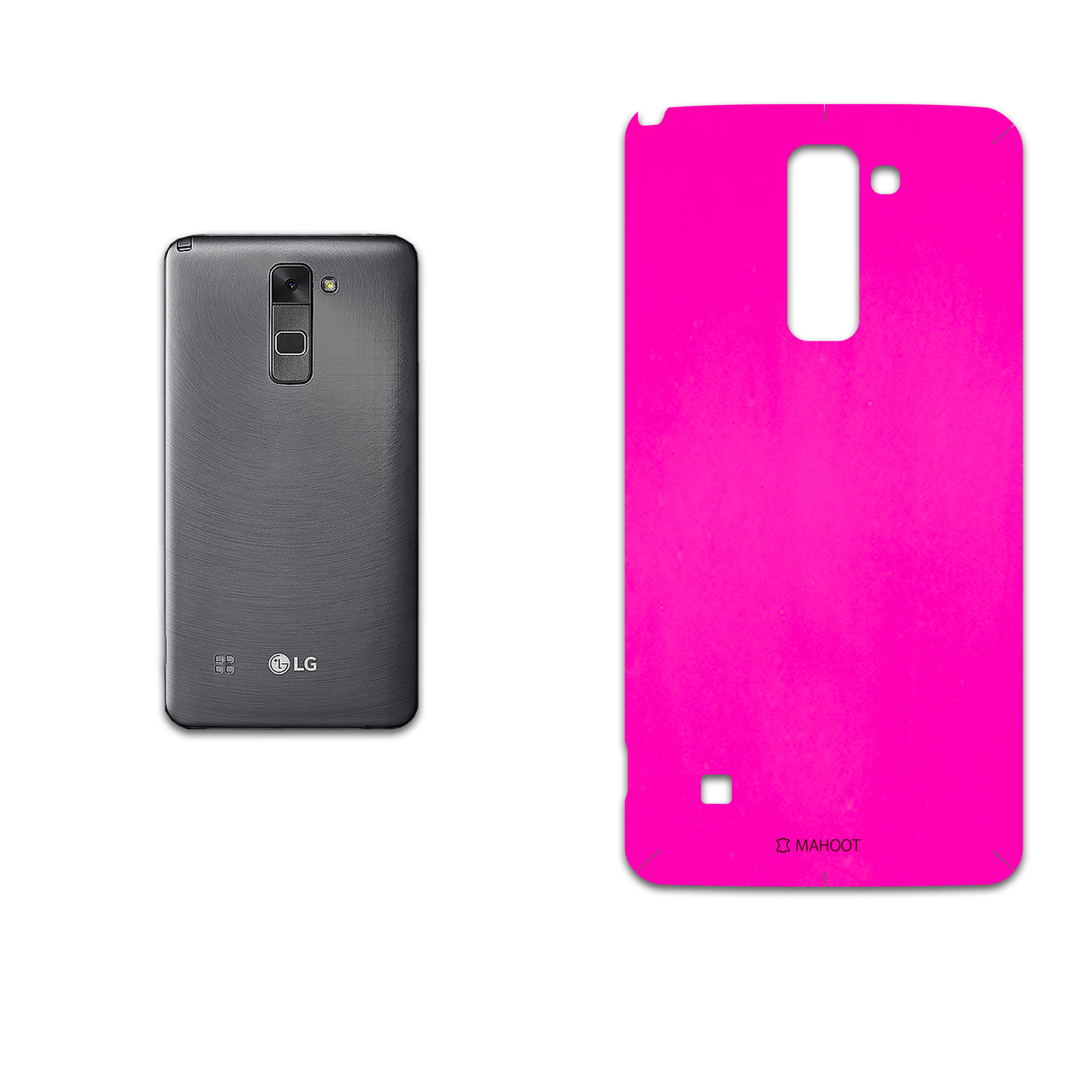 برچسب پوششی ماهوت مدل  Phosphorus-Pink  مناسب برای گوشی موبایل ال جی Stylus 2