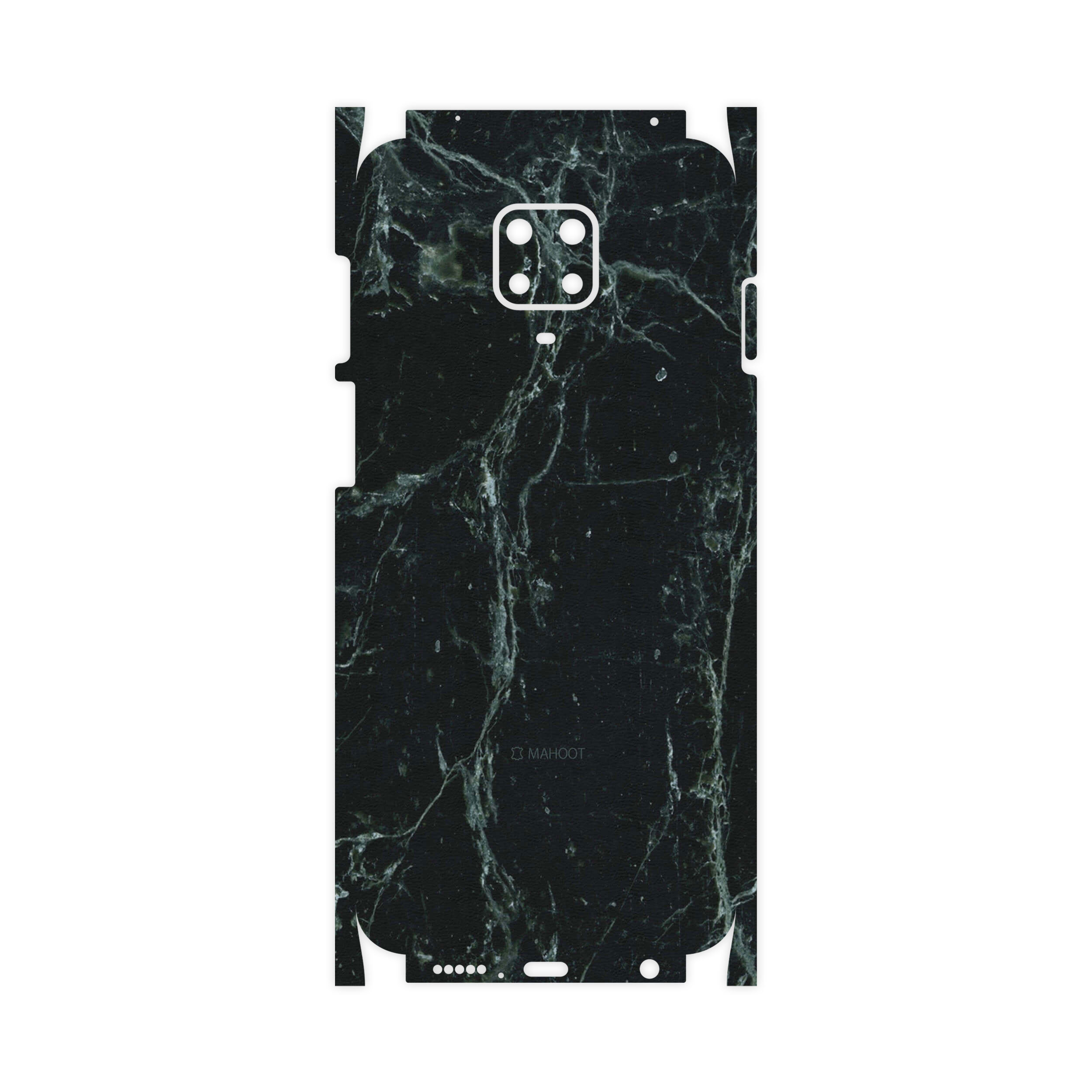 برچسب پوششی ماهوت مدل Graphite-Green-Marble-FullSkin مناسب برای گوشی موبایل شیائومی Redmi Note 9 Pro