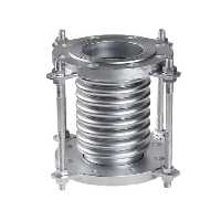 لرزه گیر آکاردئونی فلنج دار مهاردار PN16 سایز 4 اینچ ارتعاشات صنعتی ایران