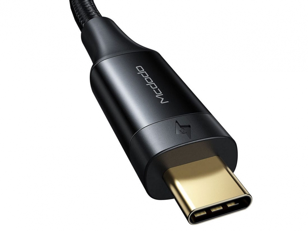 کابل فست شارژ تایپ سی مک دودو Mcdodo THUNDERBOLT 3 USB-C data cable 100W PD 0.8m CA-8760
