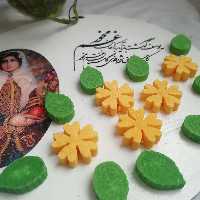 قند تزیینی و خوراکی گل قلبی