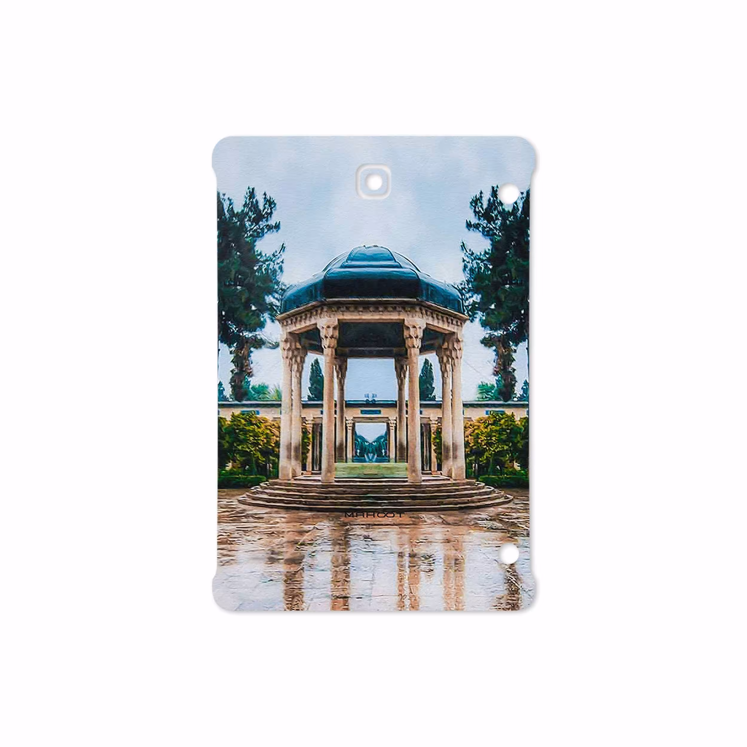 برچسب پوششی ماهوت مدل HAFEZ-Tomb مناسب برای تبلت سامسونگ Galaxy Tab S2 8.0 2015 T715