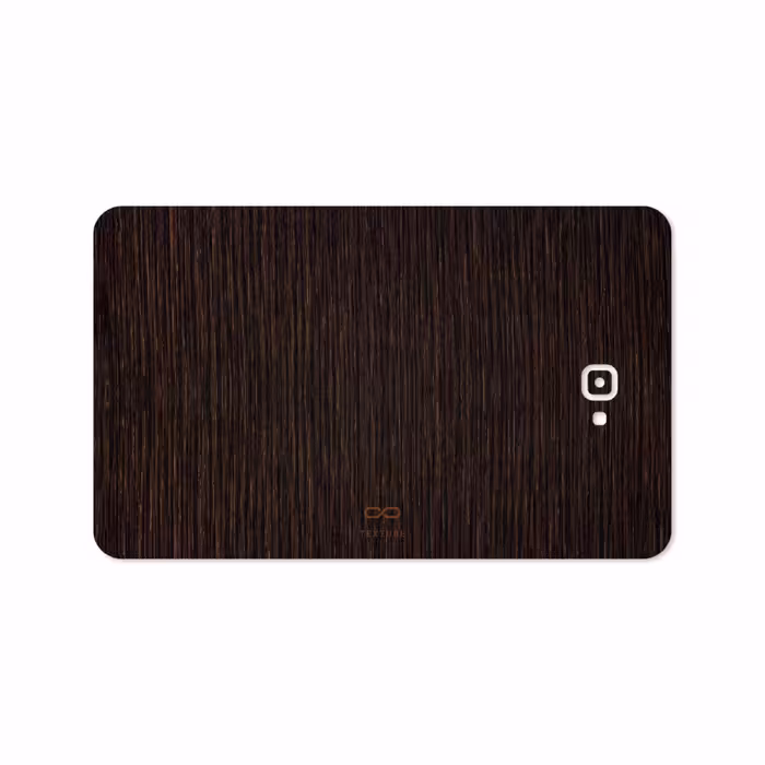 برچسب پوششی ماهوت مدل Dark-Gold-Stripes-Wood مناسب برای تبلت سامسونگ Galaxy Tab A 10.1 2016 T580