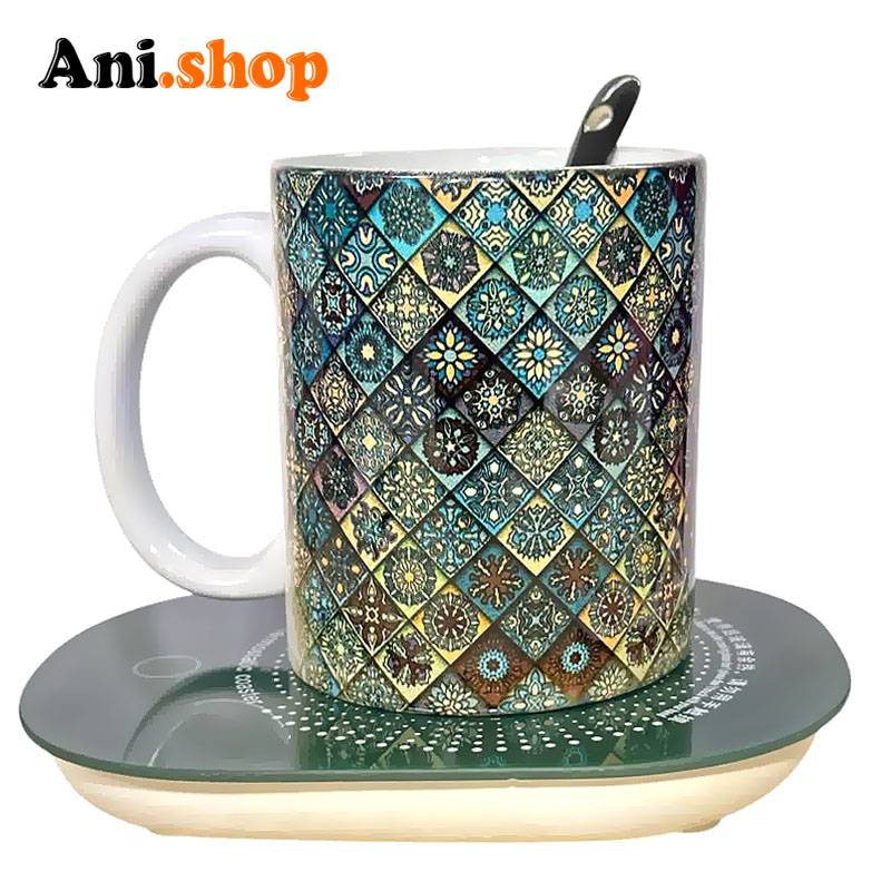 ماگ طرح سنتی هیتر دار