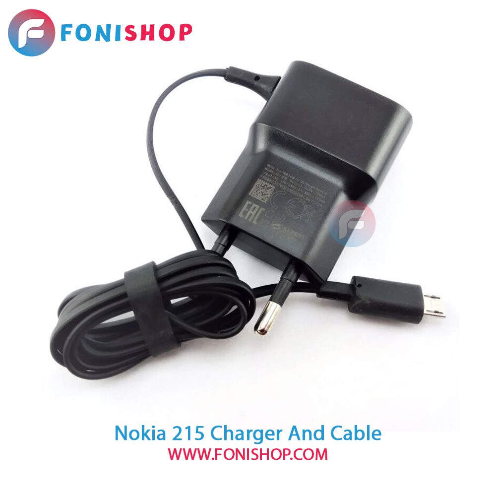 کابل و شارژر اصلی نوکیا Nokia 215