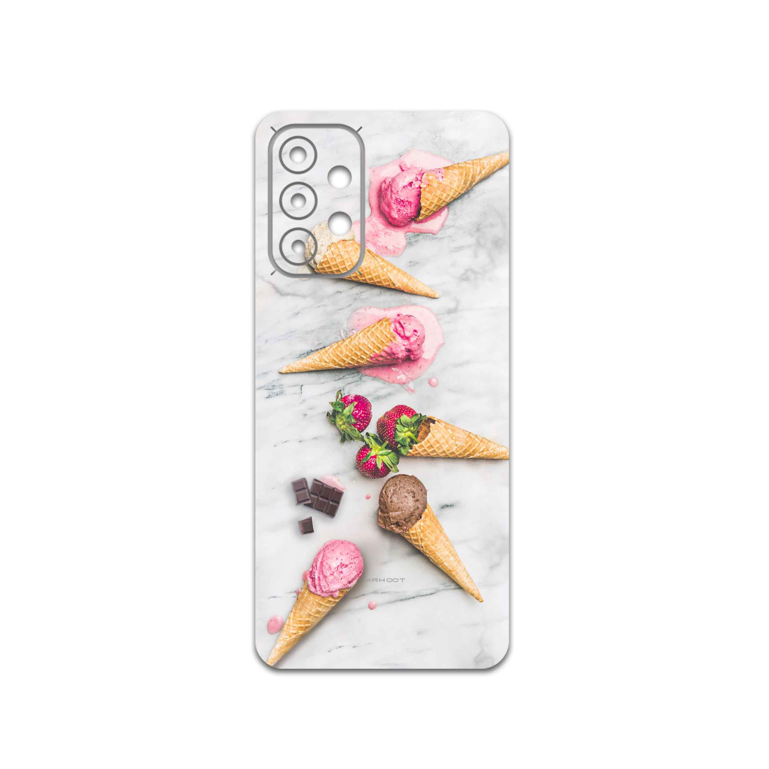 برچسب پوششی ماهوت مدل Funnel-ice-cream مناسب برای گوشی موبایل سامسونگ Galaxy A23