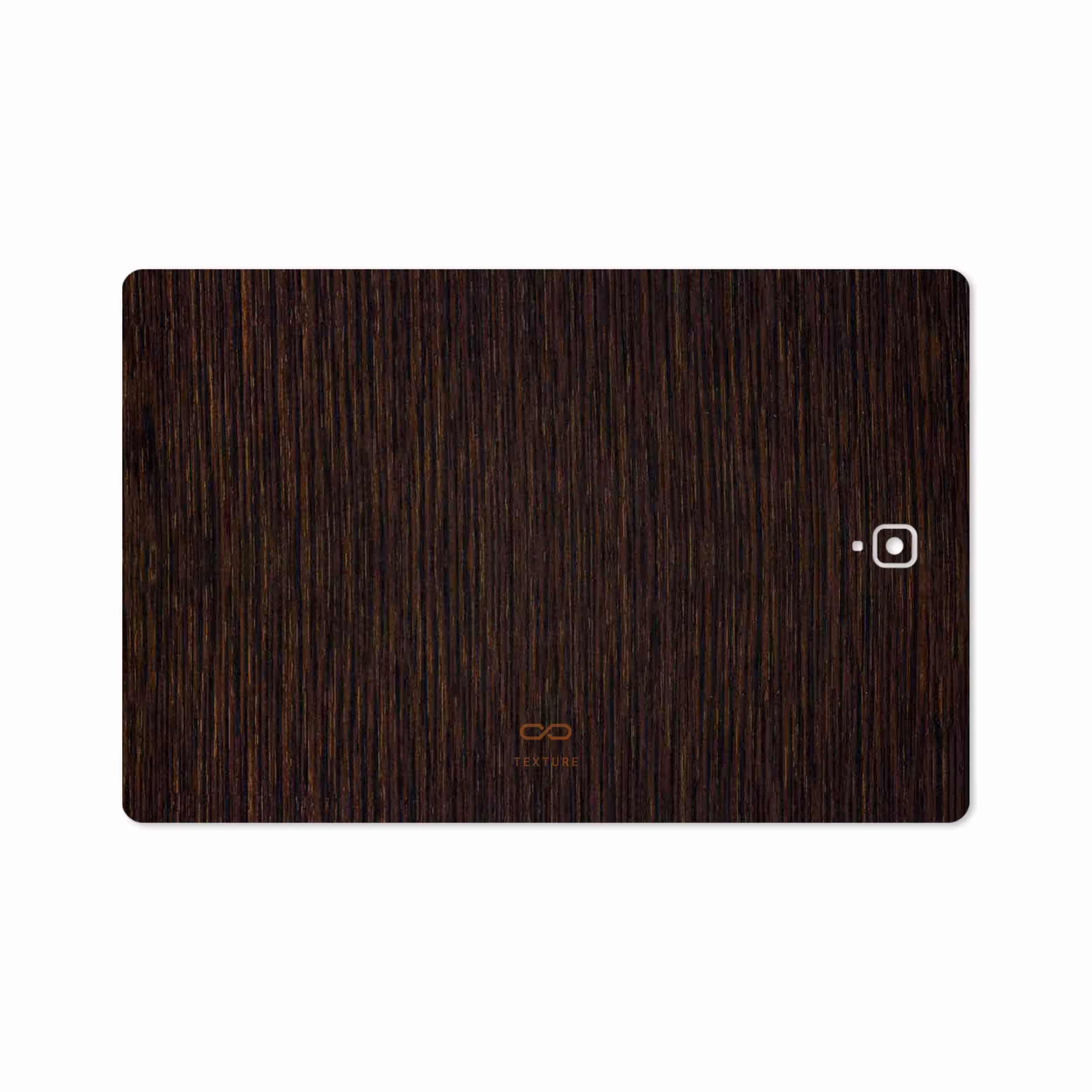 برچسب پوششی ماهوت مدل Dark-Gold-Stripes-Wood مناسب برای تبلت سامسونگ Galaxy Tab S4 10.5 2018 T835