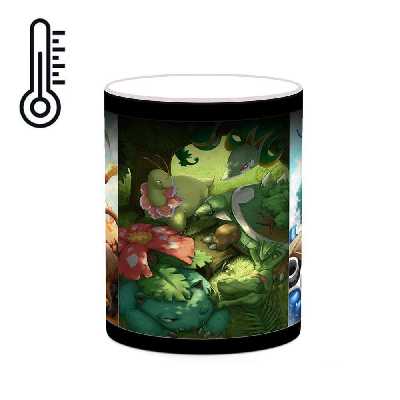 ماگ حرارتی کاکتی طرح کارتون پوکمون مدل mgh22996