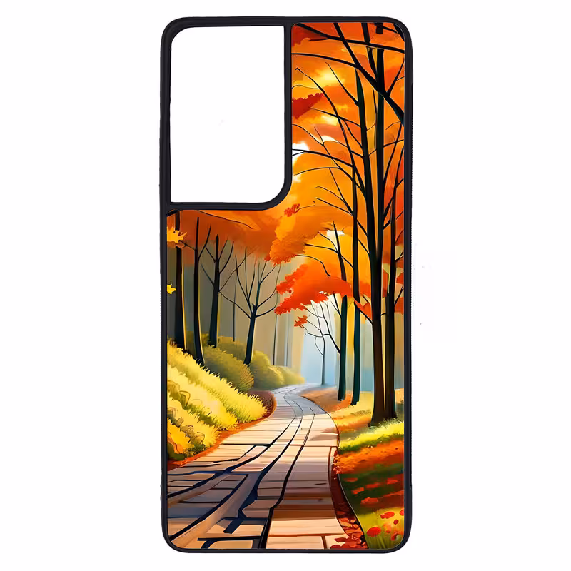 کاور طرح منظره کد G-136 مناسب برای گوشی موبایل سامسونگ Galaxy S21 Ultra | دیجی قاب دونی