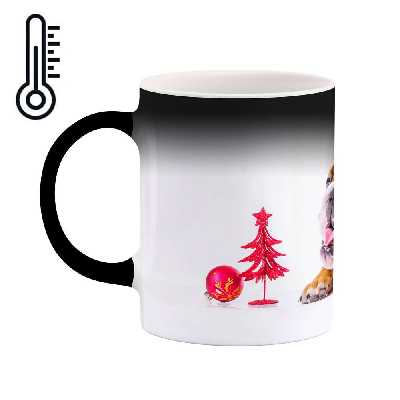 ماگ حرارتی طرح سگ مدل mgph10885