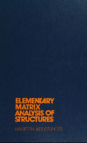 خرید و دانلود نسخه کامل کتاب Elementary matrix analysis of structures - Pdf