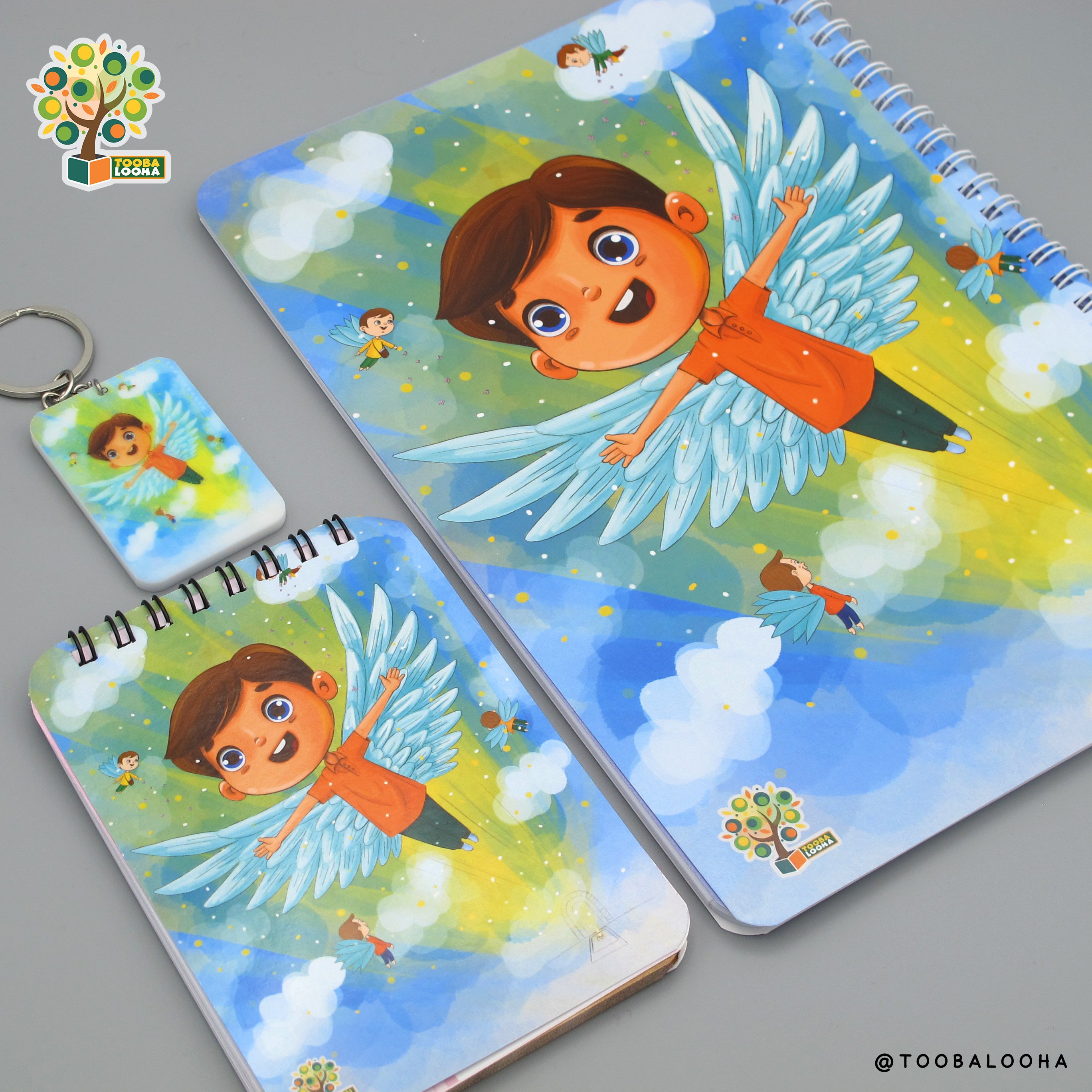 ست دفتر، دفترچه و جاکلیدی