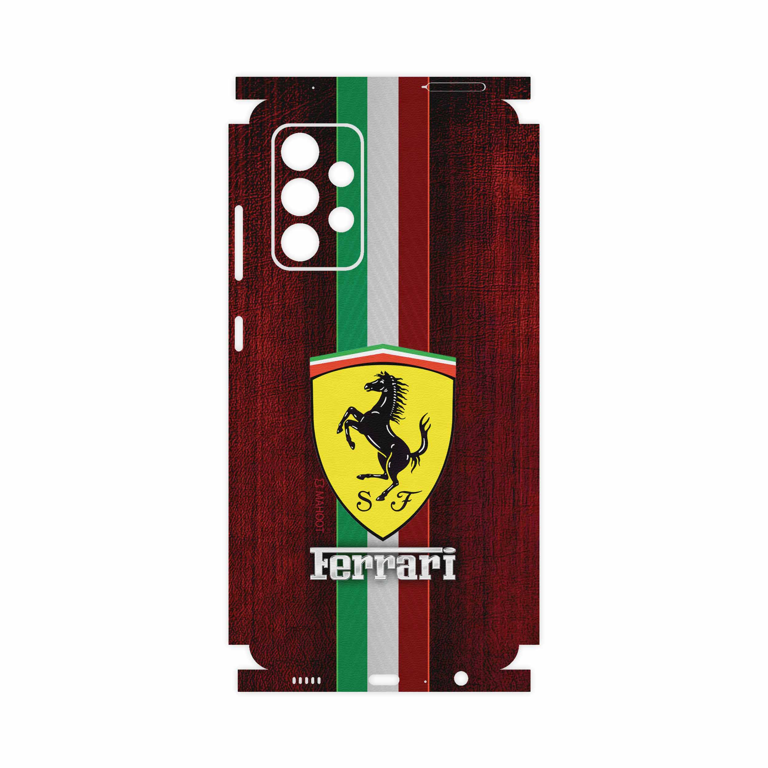 برچسب پوششی ماهوت مدل Ferrari-FullSkin مناسب برای گوشی موبایل سامسونگ Galaxy A52s 5G