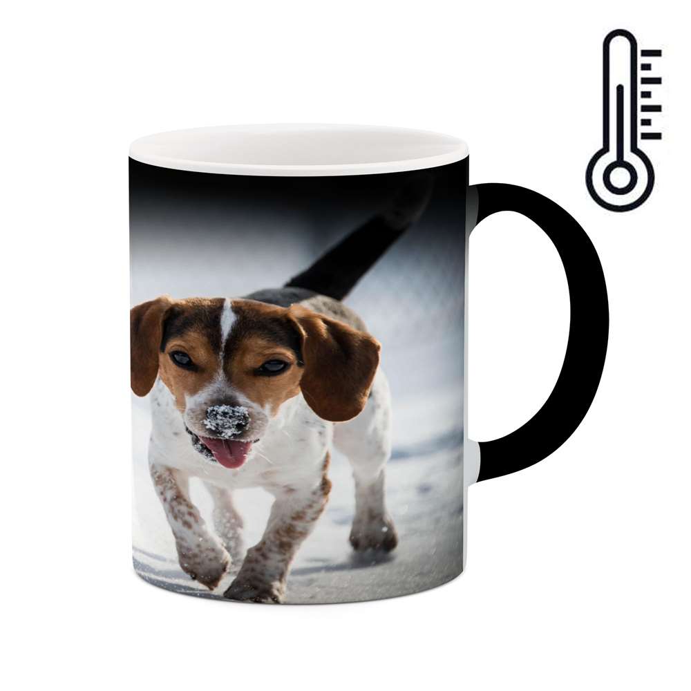 ماگ حرارتی کاکتی طرح سگ مدل mgh14649