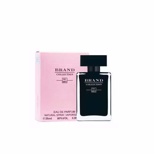 عطر ادکلن زنانه نارسیس رودریگز مشکی جعبه صورتی برند کالکشن کد 051 (Narciso Rodriguez For Her) حجم 25 میل