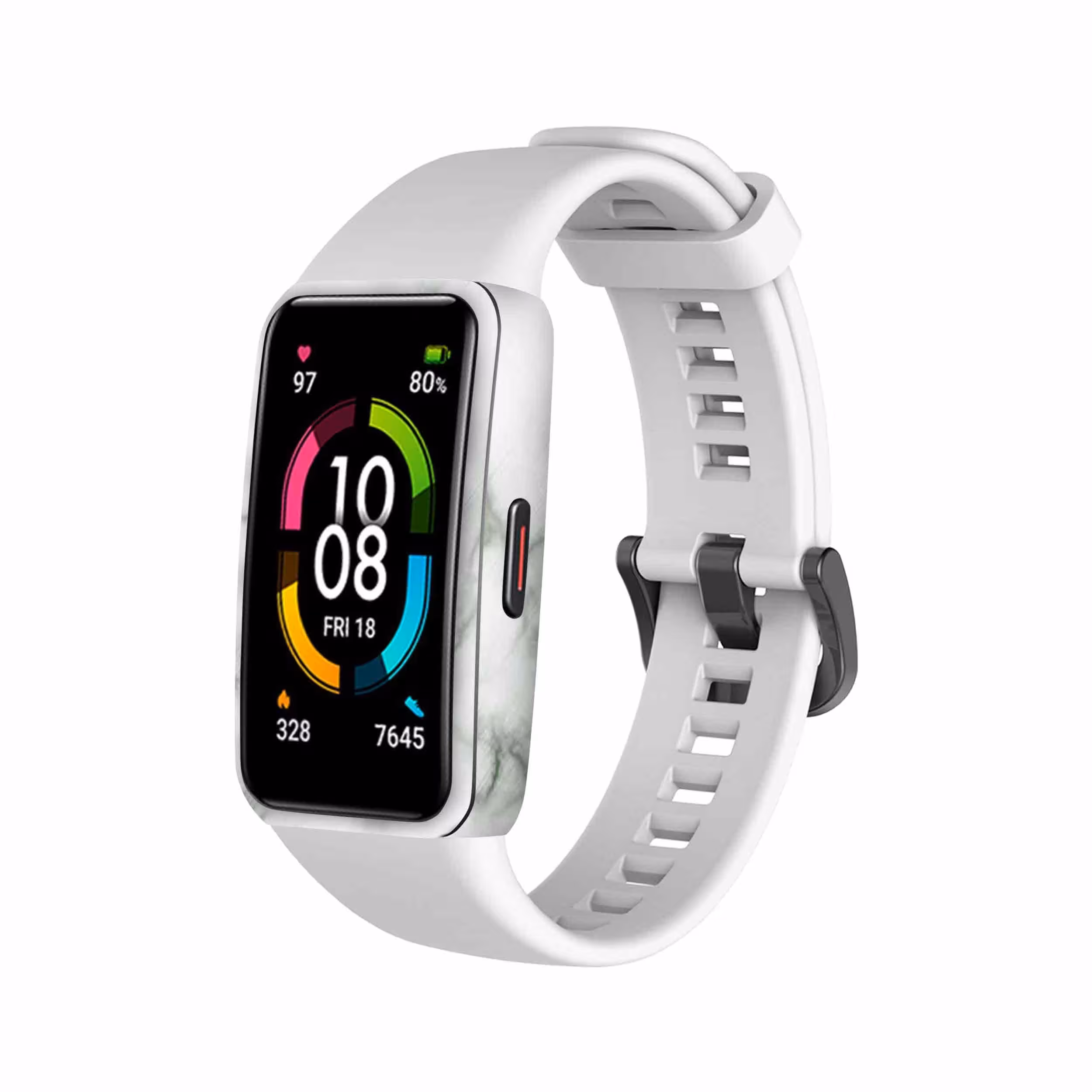 برچسب ماهوت طرح Blanco Smoke Marble مناسب برای ساعت هوشمند هوآوی band 6