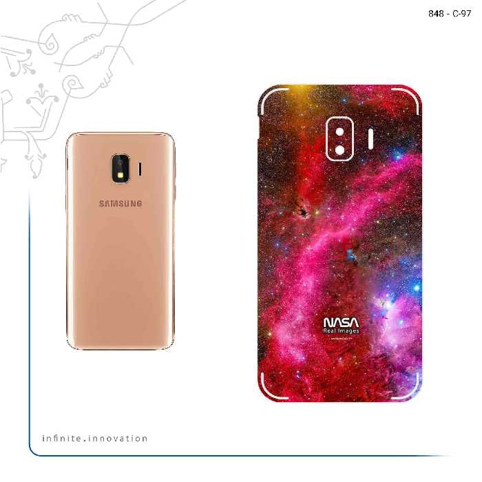 برچسب پوششی ماهوت مدل Universe b NASA 11 مناسب برای گوشی موبایل سامسونگ Galaxy J2 Core