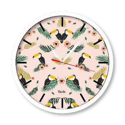 ساعت دیواری راویتا طرح توکان کد 1313