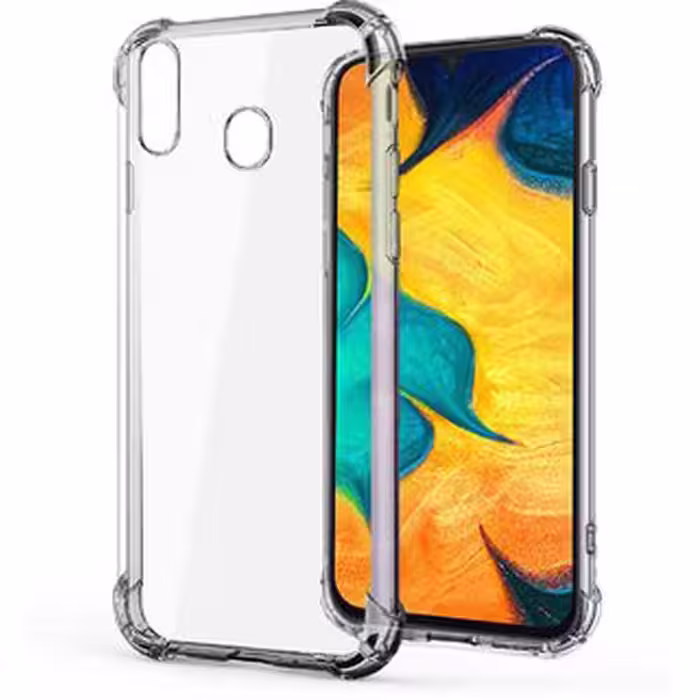 قاب ژله ای ضربه گیر شفاف موبایل سامسونگ A30
