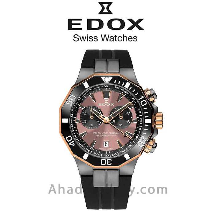 ساعت مچی ادوکس مدل 10112357GRNCABRNR