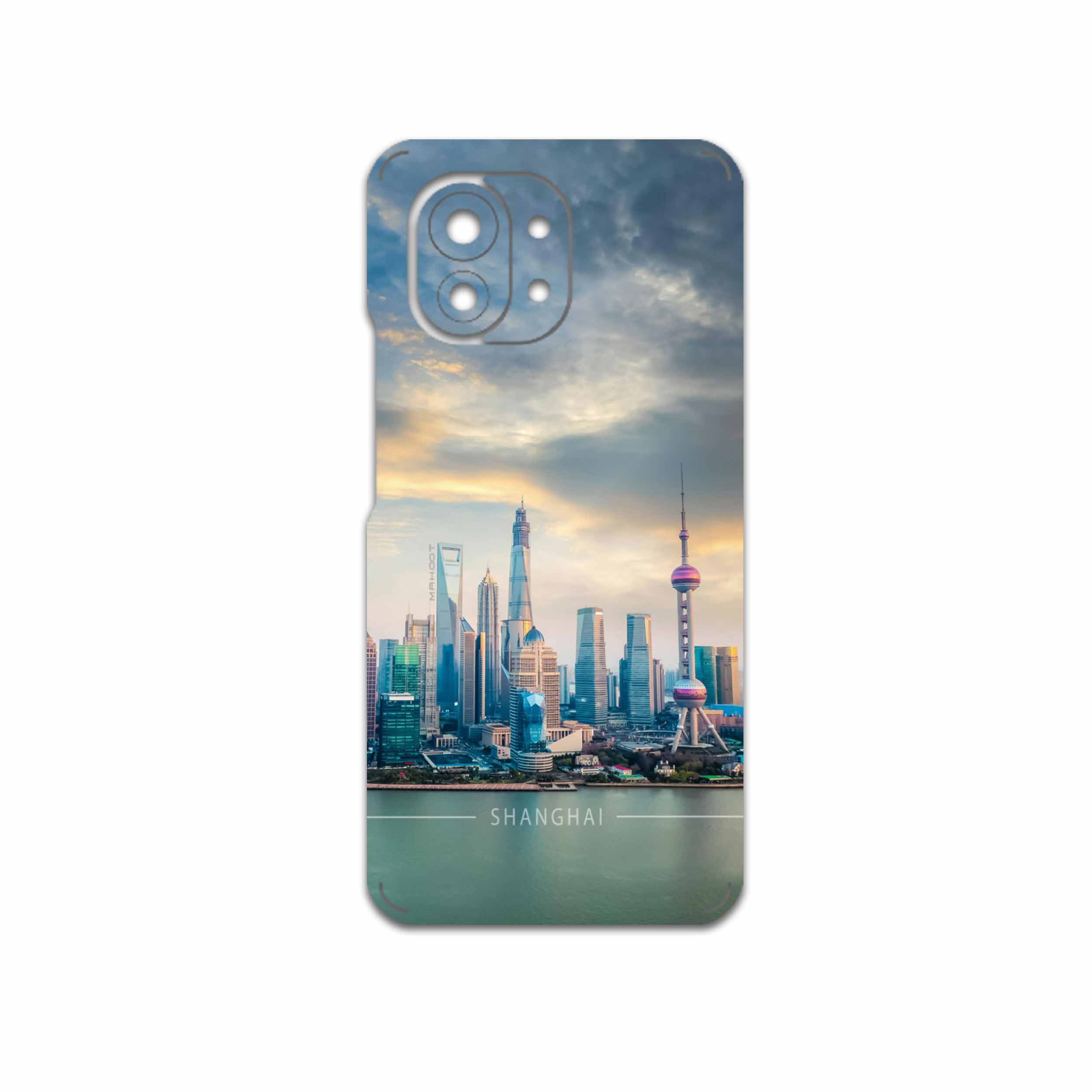 برچسب پوششی ماهوت مدل Shanghai-City مناسب برای گوشی موبایل شیائومی Mi 11 5G