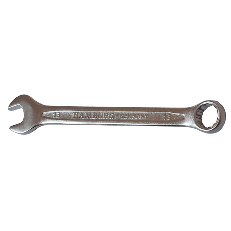 آچار یکسر تخت و یکسر رینگی هامبورگ مدل HT- 001313 سایز 13 میلی متر