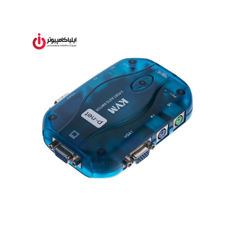 سوئیچ کی وی ام دستی دو پورت USB پی نت مدل FJ-2UK