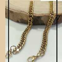 دستبند کارتیر دوبل. استیل رنگ ثابت