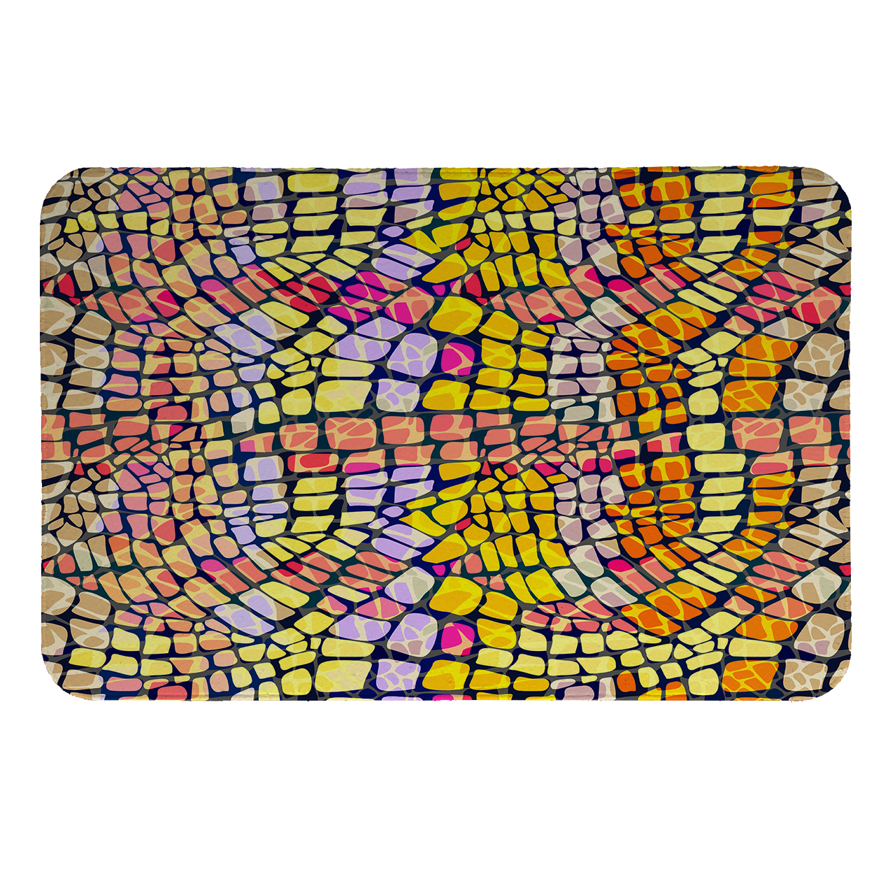 زیرقابلمه ای طرح کاشی شکسته کد 6030