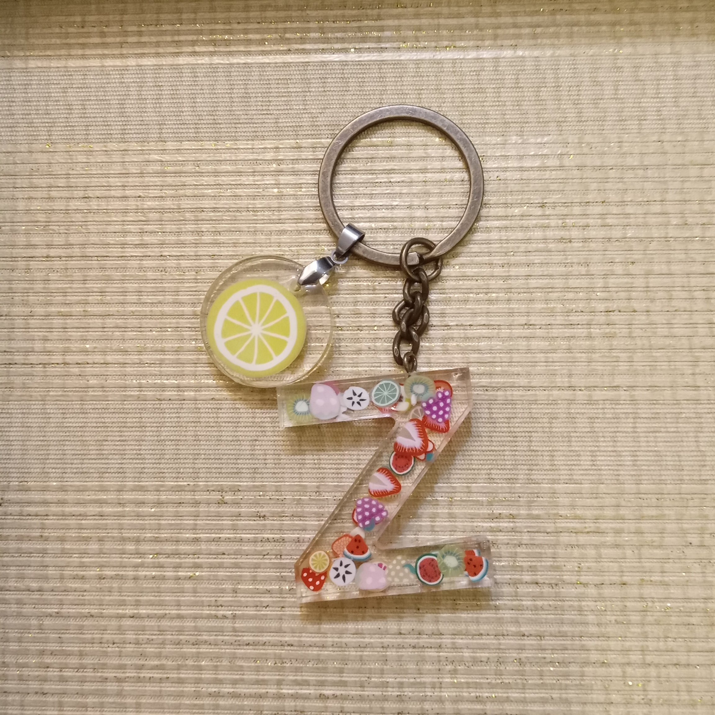 آویز کلید مدل حروف لاتین-z