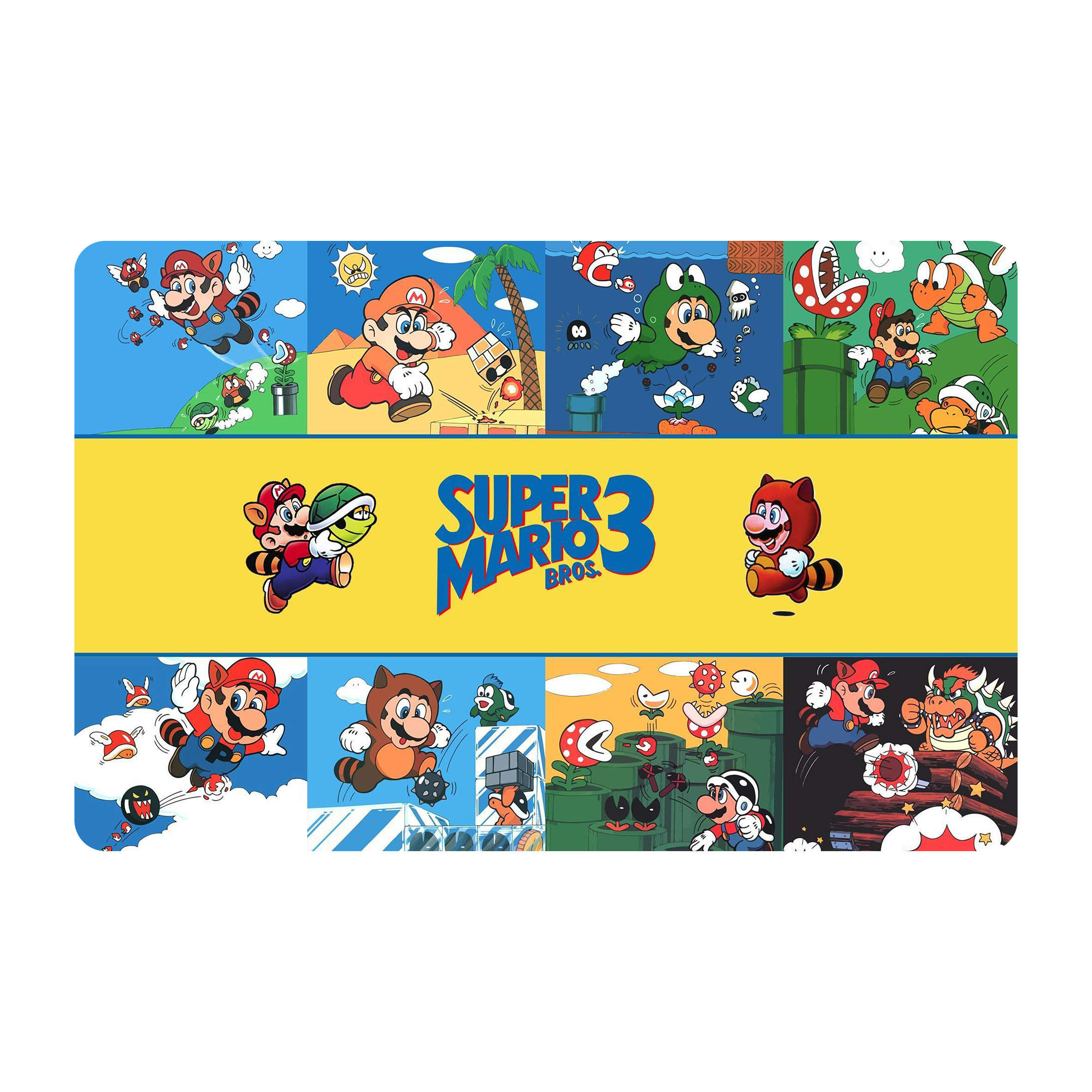 ماوس پد طرح super mario مدل mpb818