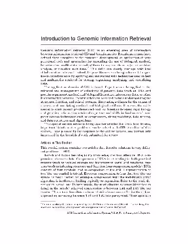 خرید و دانلود نسخه کامل کتاب ACM transactions on information systems (January)
