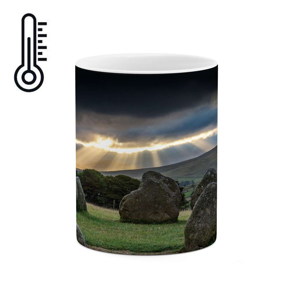 ماگ حرارتی طرح منظره رویایی و زیبا  مدل mgph14602