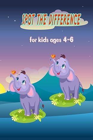 خرید و دانلود نسخه کامل کتاب Spot the difference for kids ages 4-6: Picture Puzzles for Kids - Search - find the differences - What's Different - PDF