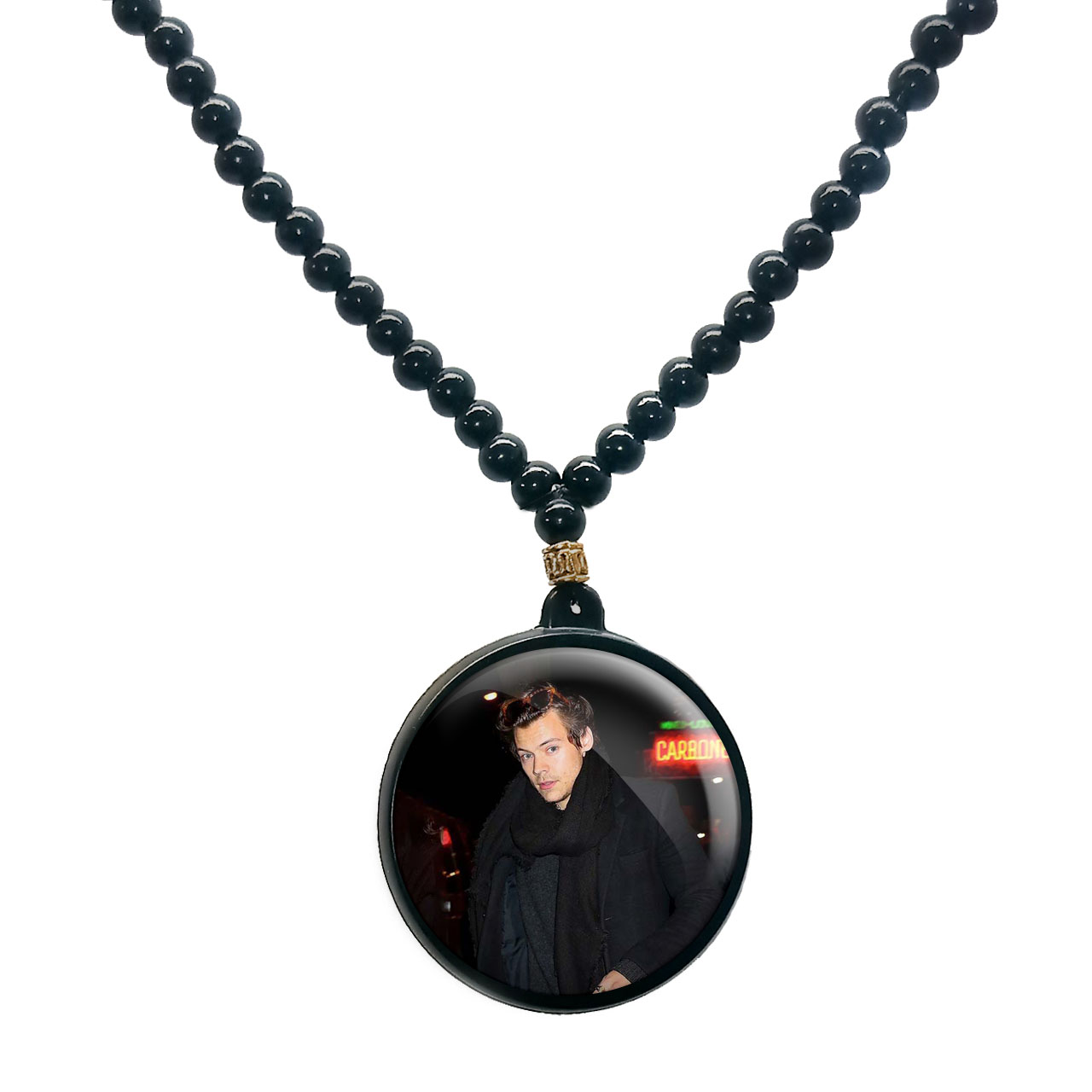 گردنبند پرمانه طرح One Direction کد pmd.13646 مدل دو طرفه