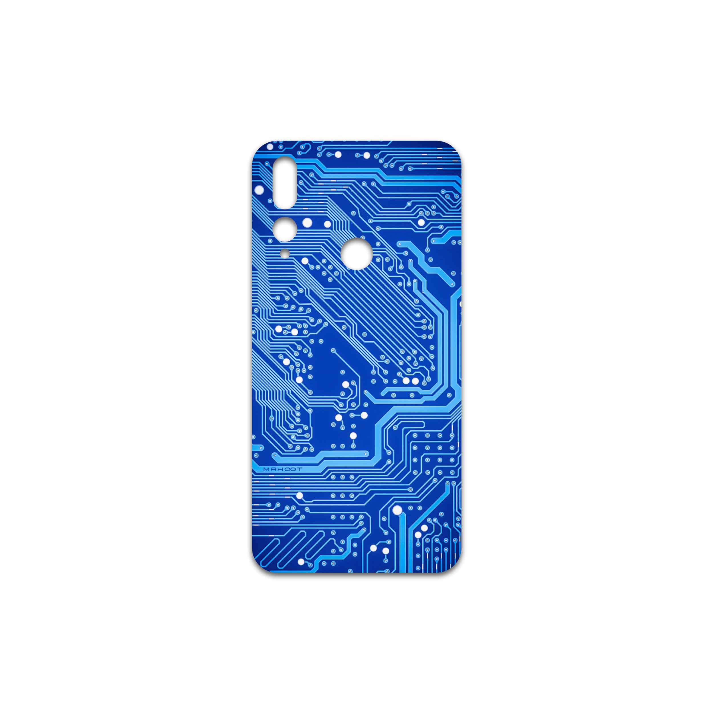 برچسب پوششی ماهوت مدل Blue Printed Circuit Board مناسب برای گوشی موبایل هوآوی Y9 Prime 2019