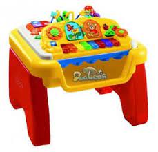 اسباب بازی چیکو 2 کاره میز لگو و پیانو موزیکال چراغدار اورجینال چیکو 1 سال تا 5 سال  chicco baby toys